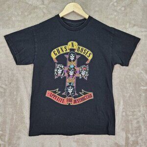 Guns N Roses Officially Licensed T-Shirt Appetite For Destruction Unisex Size M
